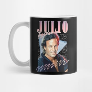 Julio Iglesias / Retro Style Fan Design Mug